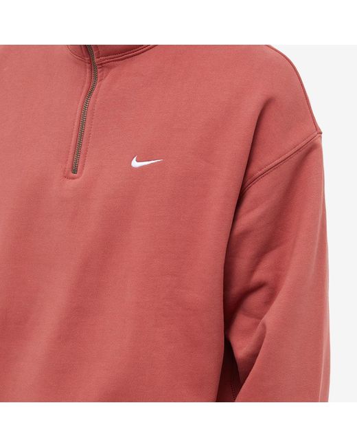 Nike Pink Nrg Quarter-Zip Top Canyon Rust for men