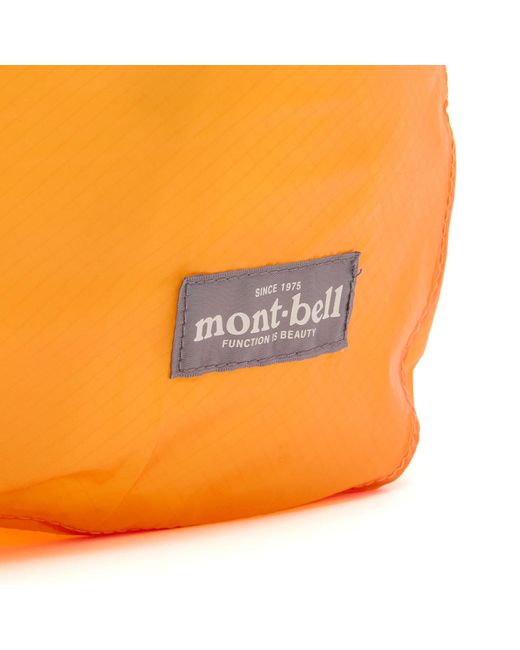 Montbell Orange U.L. Mono Bag for men
