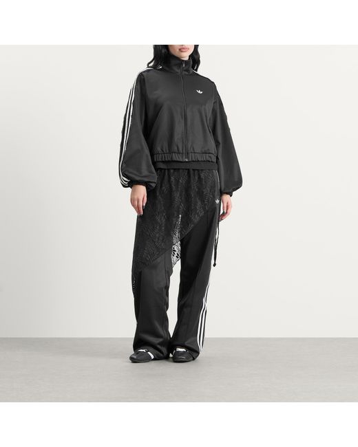 Adidas Black Lace Oversized Track Top