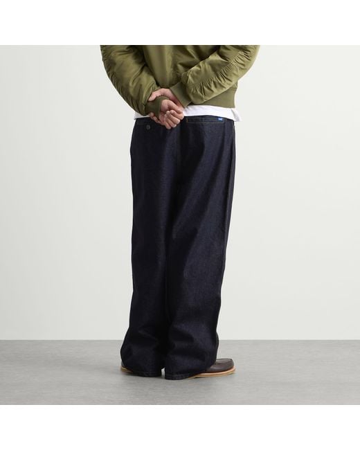 Larriet Blue Frederick Pleated Pant for men