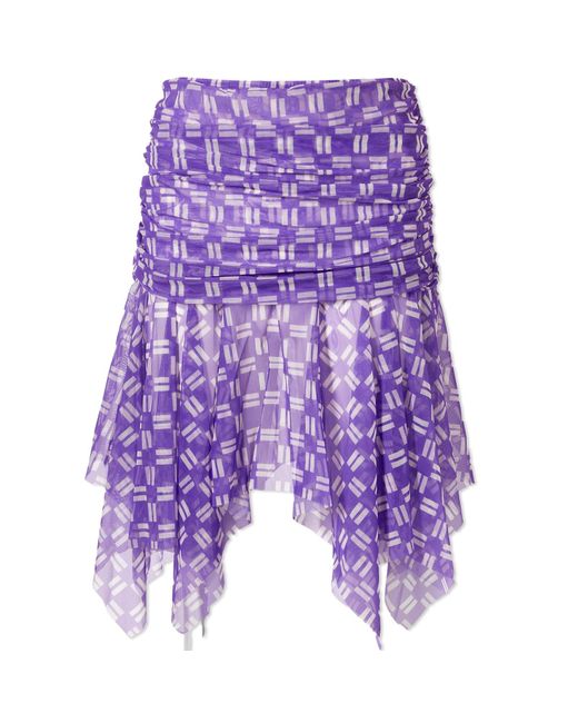 GIMAGUAS Purple Disco Skirt