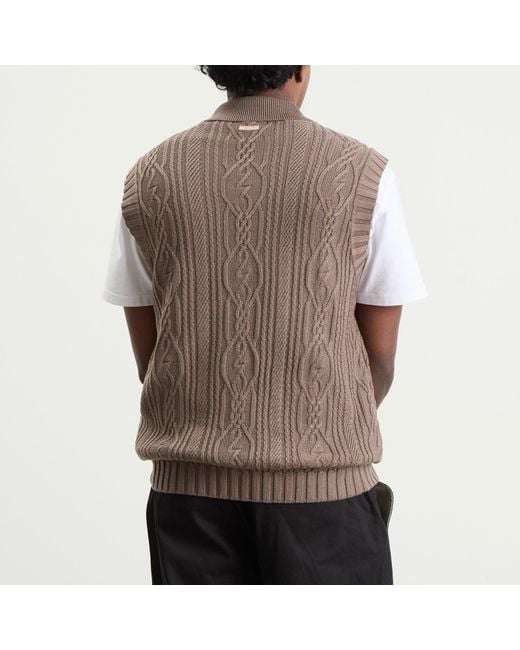Nike Brown Golf Vest for men