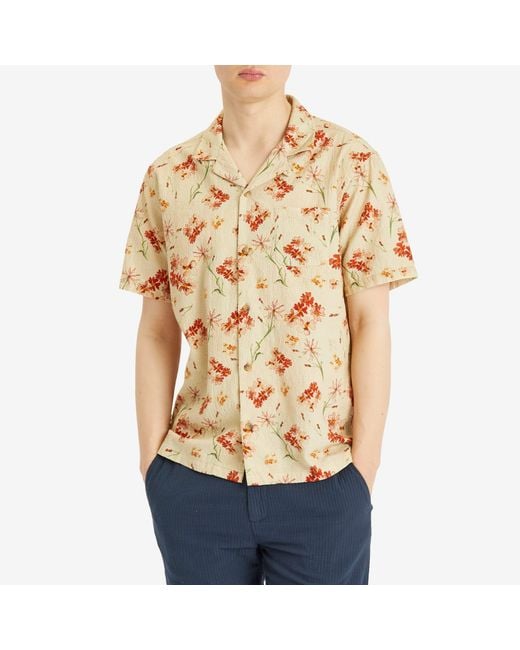 Kestin Natural Crammond Floral Print Shirt for men
