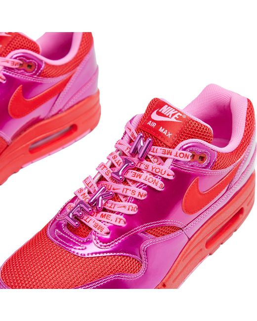 Nike Pink Air Max 1 Prm Sneaker