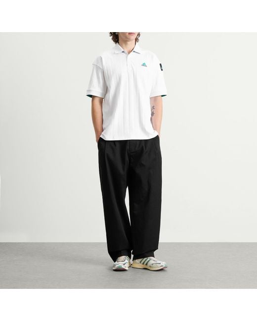 Adidas White Golf Eqt Polo for men