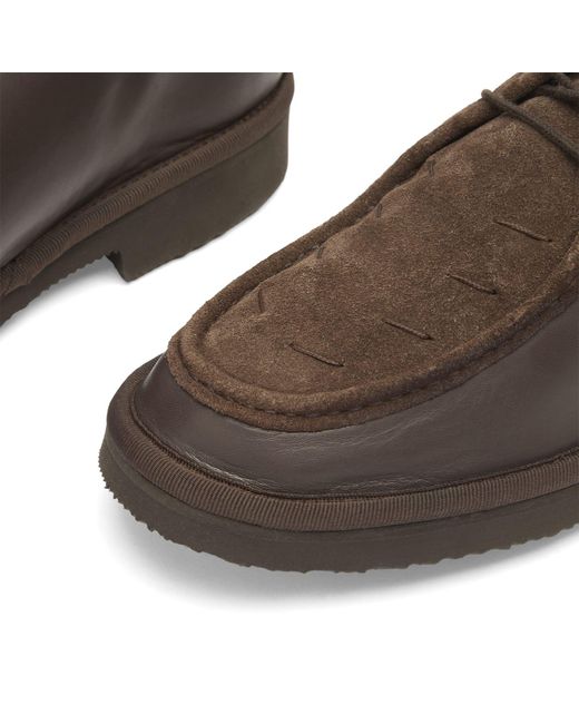 GRENSON Brown Hubert Derby Shoe for men