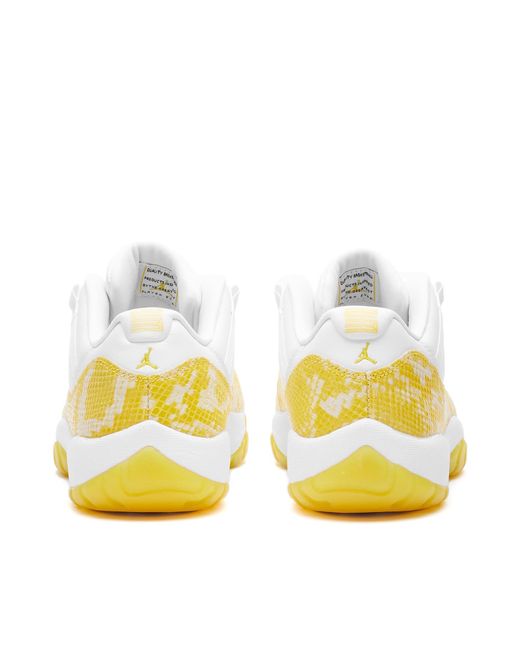 Nike Yellow W 11 Retro Low Sneakers