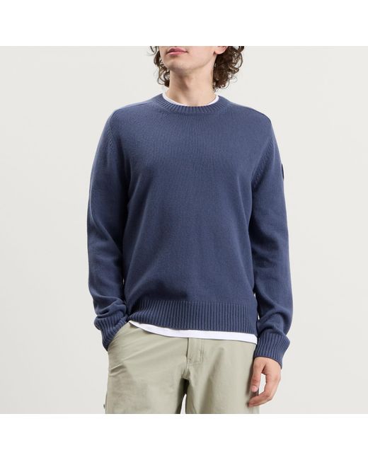 Canada Goose Blue Matawin Crew Knit for men