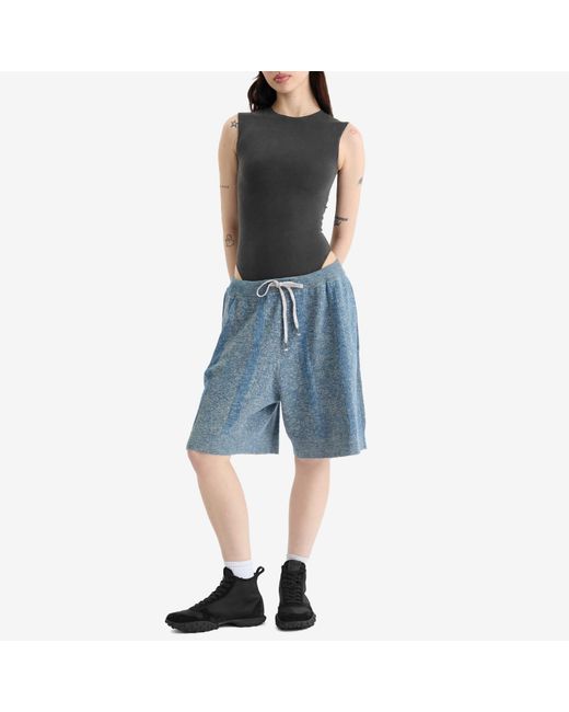Maison Margiela Blue Knitted Shorts