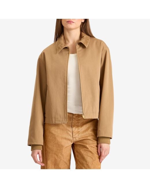 Amiri Brown Quad Work Jacket