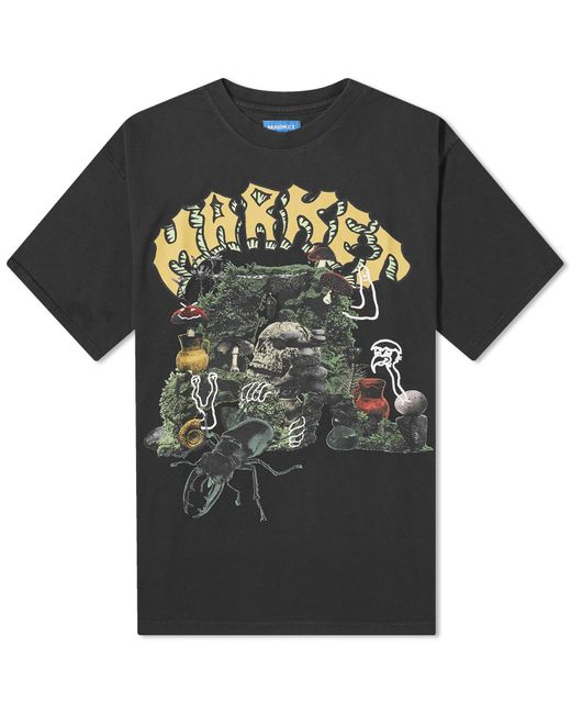 Market Black Grotto T-Shirt for men