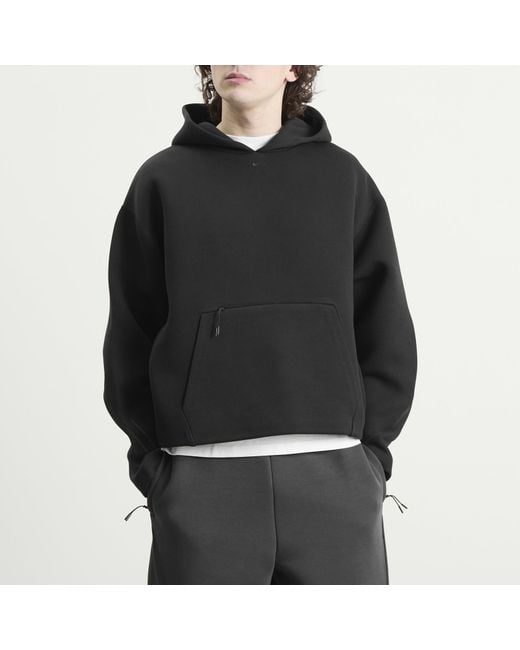 Nike Black Tech Pullover Hoodie for men