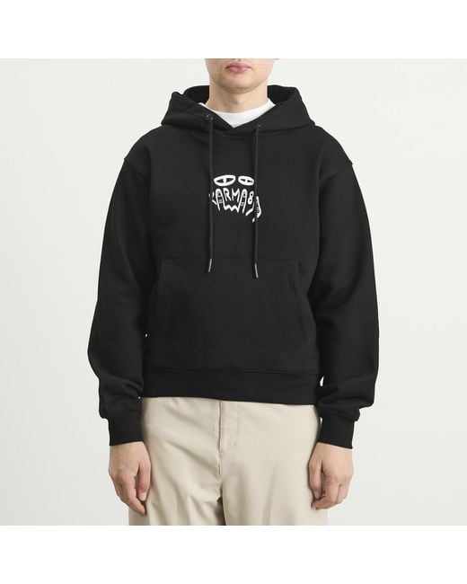 KARMA8A Black The Real Hoodie for men
