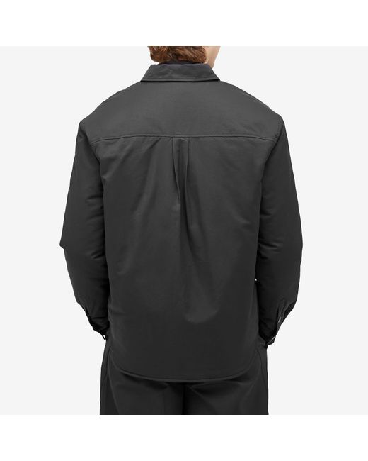 Han Kjobenhavn Black Oversized Padded Overshirt for men