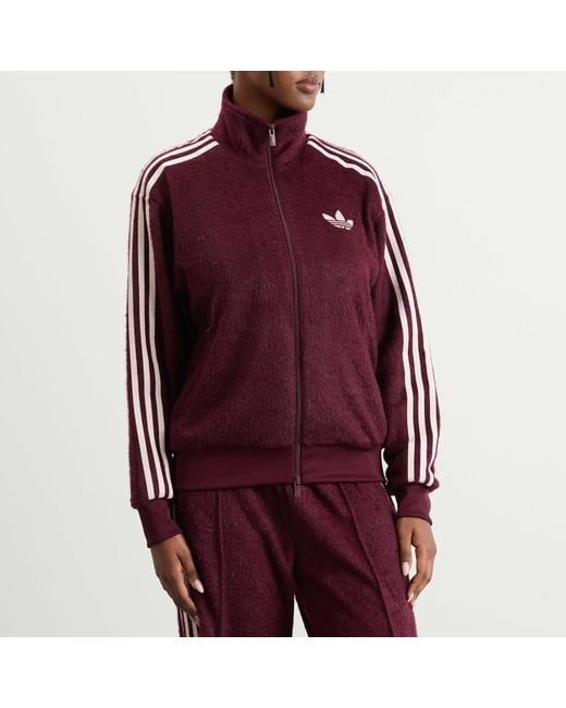 Adidas Purple Mohair Firebird Track Top