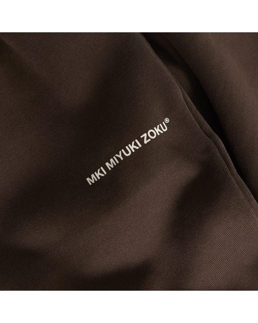 MKI Miyuki-Zoku Brown Uniform Wide Leg Jogger Presented By End