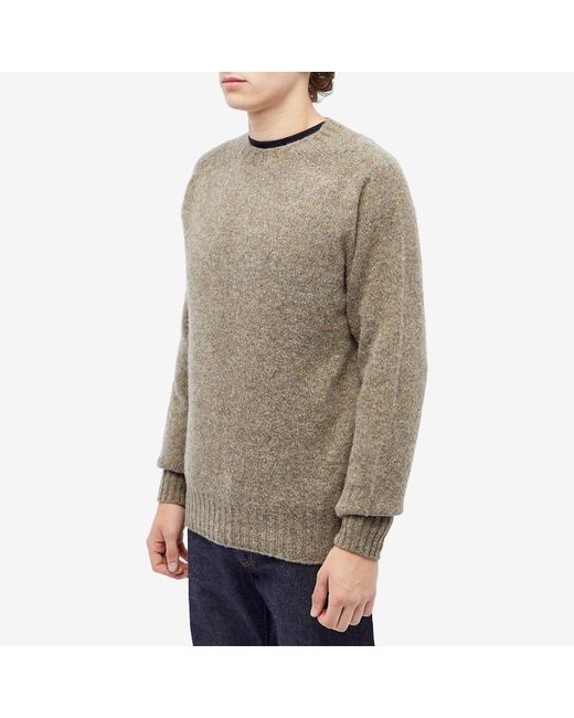 Howlin' By Morrison Brown Howlin' Birth Of The Cool Crew Knit for men