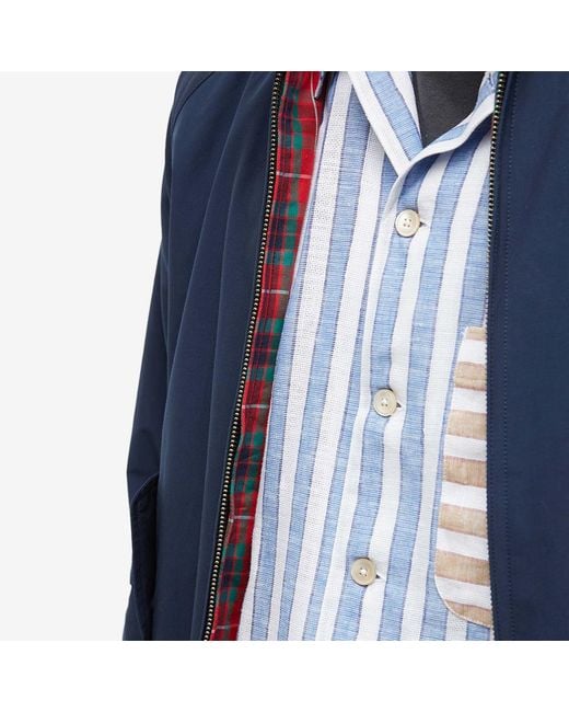 Baracuta Blue G9 Harrington Jacket for men