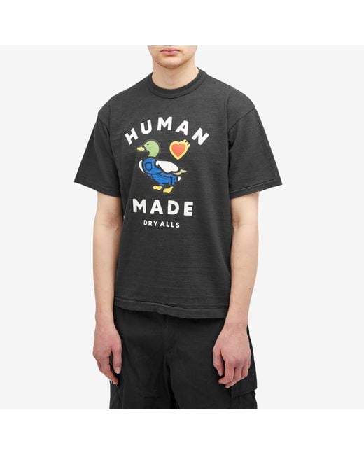Human Made Black Duck T-Shirt for men