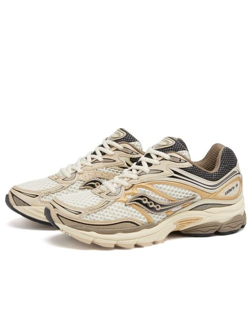 Saucony White Progrid Omni 9 Sneakers for men