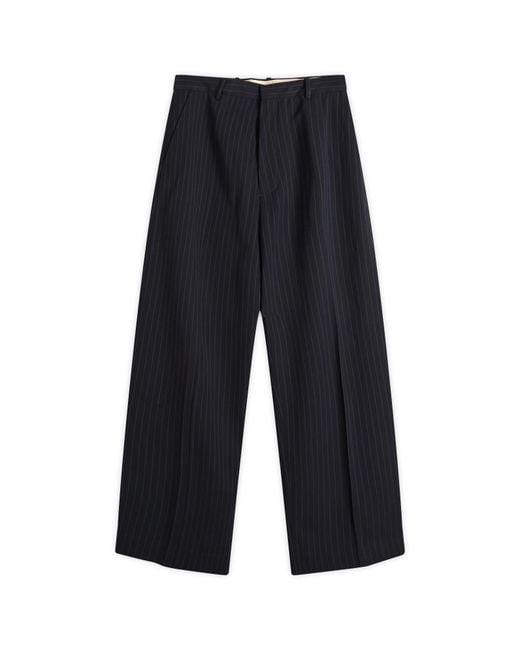 Acne Blue Pasant Vis Pinstripe Trouser for men