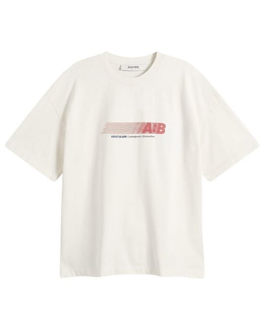 About Blank White Resistance T-Shirt for men