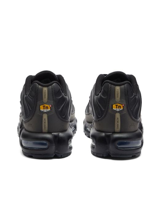 Nike Black X A-Cold-Wall* Air Max Plus Sneakers for men