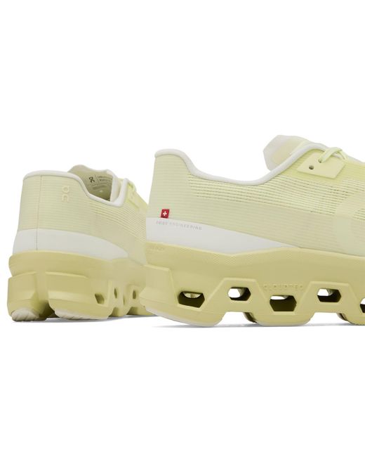 On Shoes White Cloudmster Void Sneaker for men