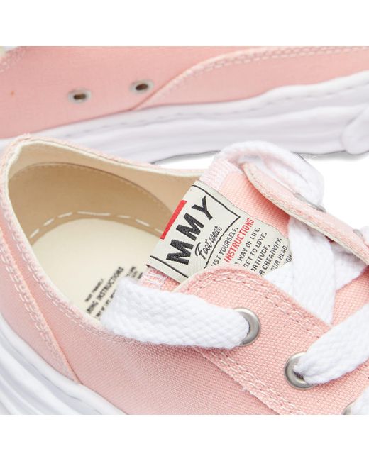 Maison Mihara Yasuhiro Pink Hank Low Sneakers for men