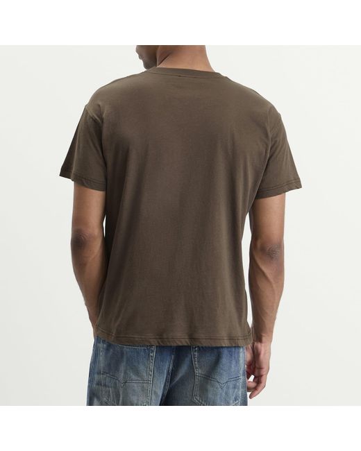 DIESEL Brown Pheonix T-Shirt for men