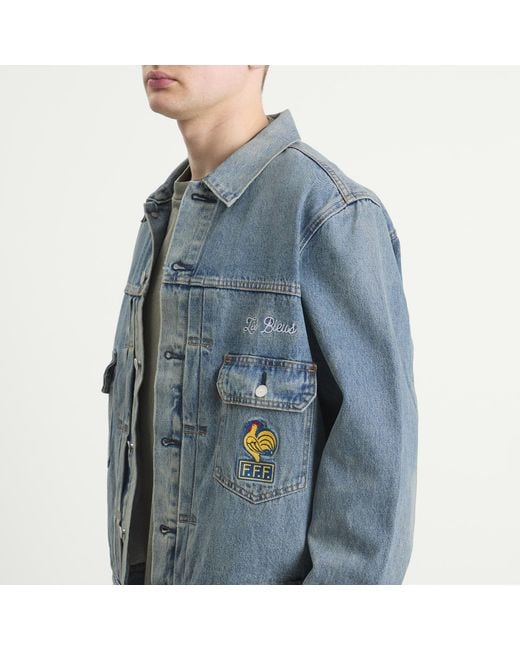 Levi's Blue France Type Ii Jacket for men