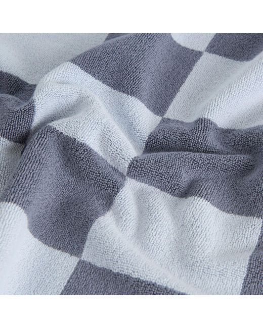 Hay Blue Check Bath Mat