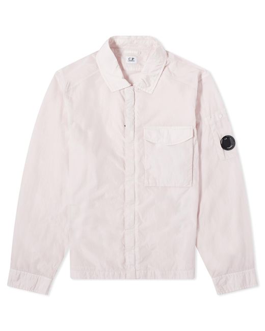 C P Company Pink Chrome-R Pocket Overshirt for men