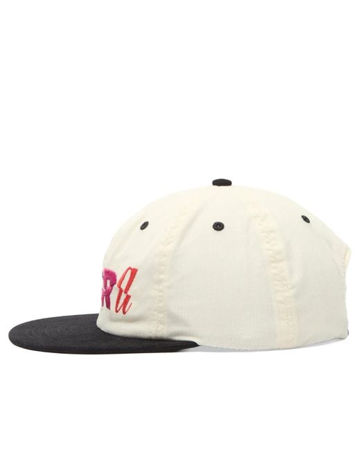 by Parra White Error Logo 6 Panel Cap for men