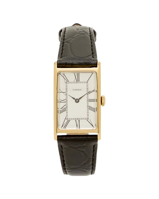 Timex Metallic 1976 Dress Rectangle Reissue Watch