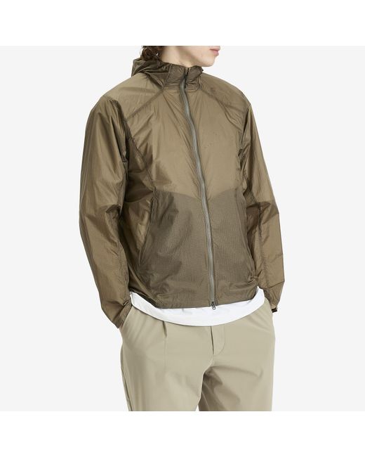 Goldwin Green Airly Shell Packable Wind Jacket for men