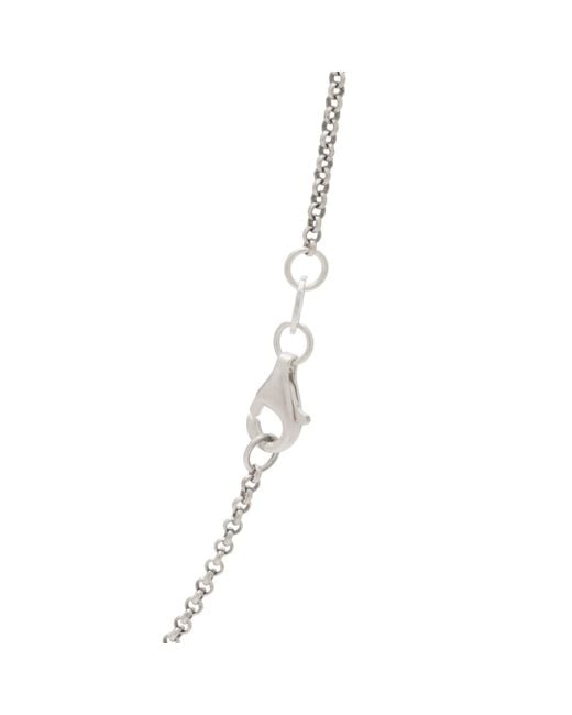 Serge Denimes Metallic Eagle Necklace for men