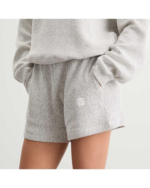 Anine Bing Gray Kam Sweat Shorts