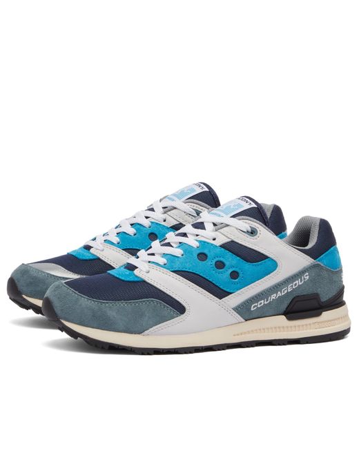Saucony Blue Courageous Sneakers for men