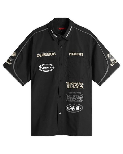 Pleasures Black Terror Shirt for men