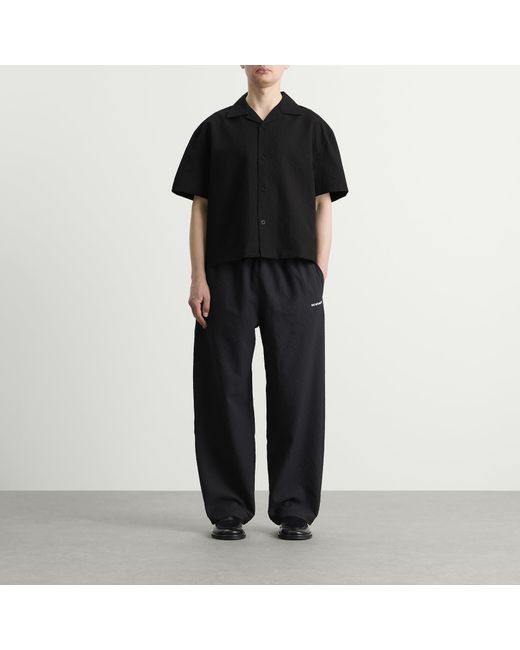 MKI Miyuki-Zoku Black Presented By End. Seersucker Vacation Shirt for men
