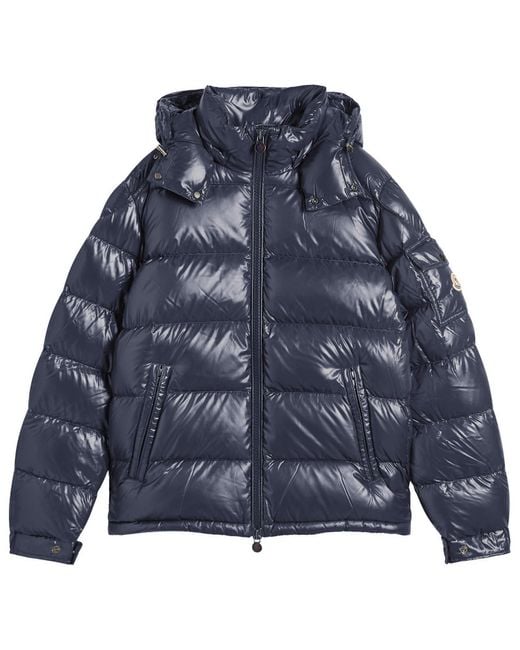 Moncler Blue Maya Down Jacket for men