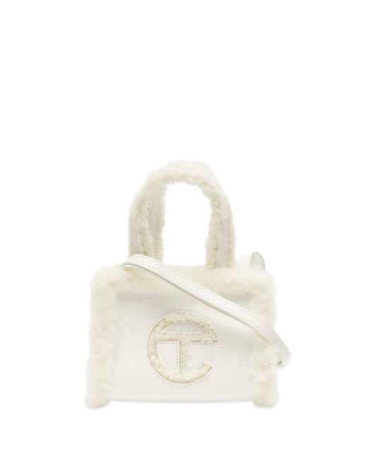 Ugg White X Telfar Small Shopper Bag