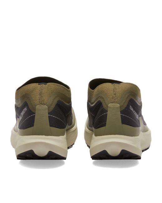 Salomon Brown Pulsar Reflective Advanced Sneakers for men