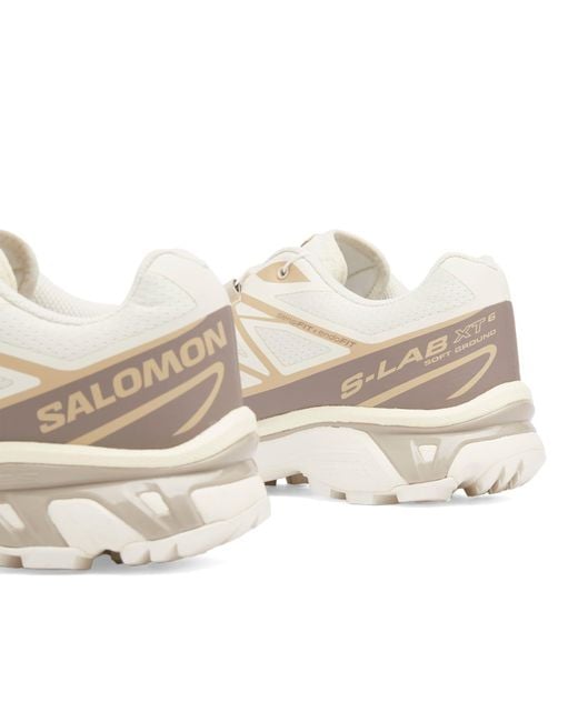 Salomon White Xt-6 Sneaker for men