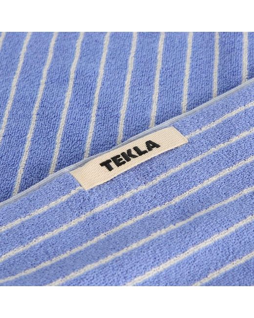 Tekla Blue Tekla Organic Terry Hand Towel