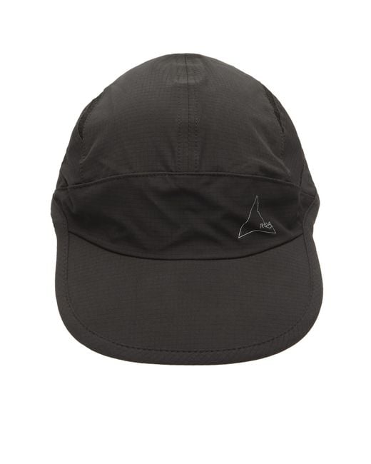 Roa Black Aair Floweave Running Cap for men