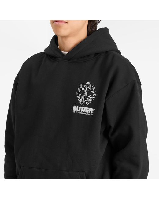 Butter Goods Fossil Hoodie in Black for Men | Lyst Canada