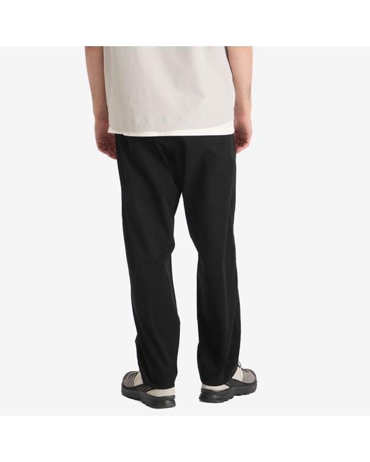 Manastash Black Flex Climber Wide Leg Pants for men