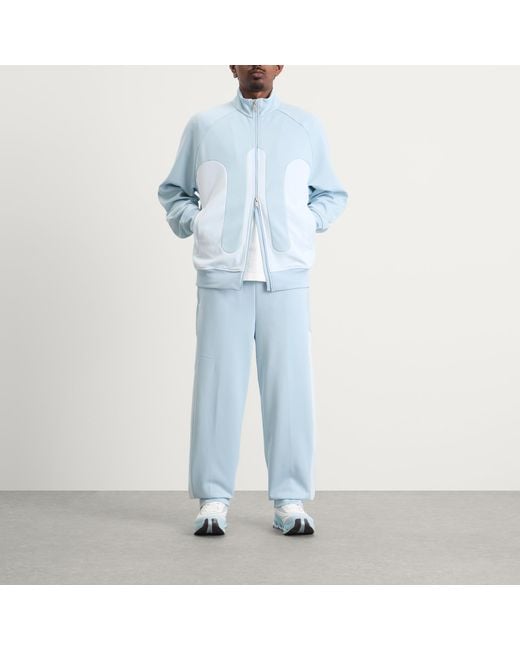 On Shoes Blue Ik Track Jacket for men